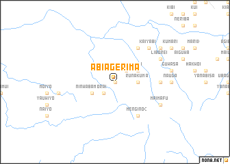 map of Abiagerima