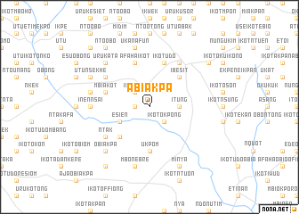 map of Abiakpa