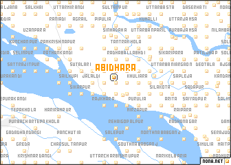 map of Ābidhāra