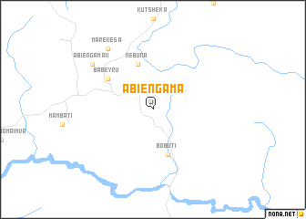 map of Abiengama