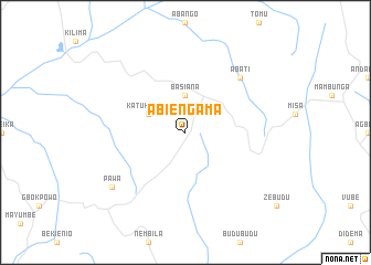 map of Abiengama