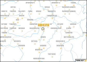 map of Abiera