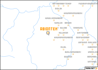 map of Abiontem