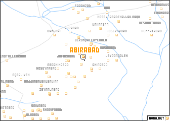 map of ‘Abīrābād