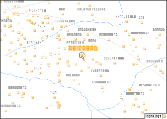 map of ‘Abīrābād