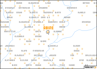 map of Abire