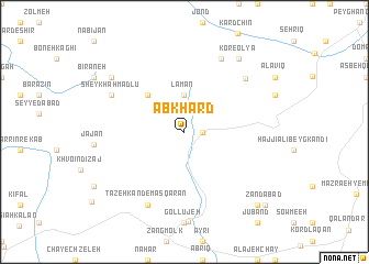 map of Abkhard