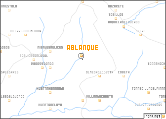 map of Ablanque