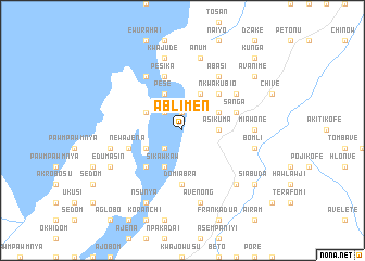 map of Ablimen