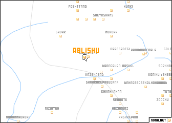 map of Āb Līshū