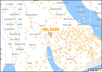 map of Ablogbé