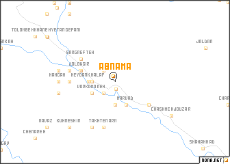 map of Ābnamā