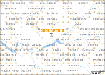 map of Abol de Cima