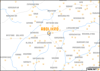 map of Abolikro