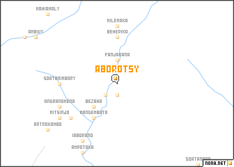 map of Aborotsy