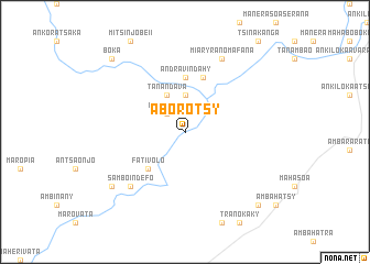 map of Aborotsy