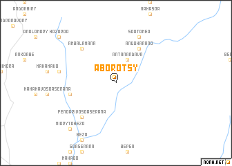 map of Aborotsy