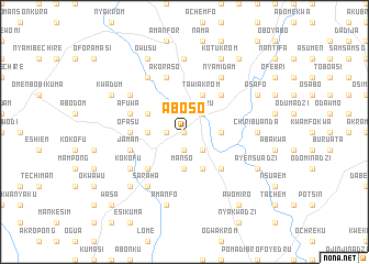 map of Aboso