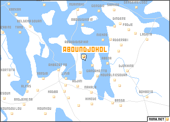 map of Aboundjohol