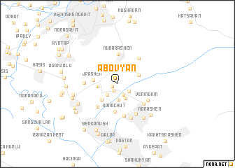 map of Abovyan