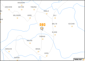 map of Abo