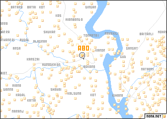 map of Ābo
