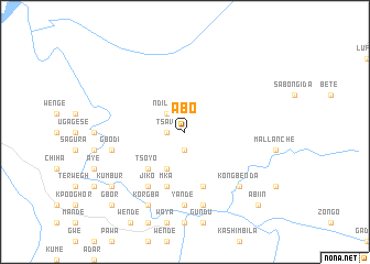 map of Abo