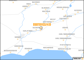 map of Abramovka