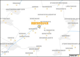 map of Abramovka