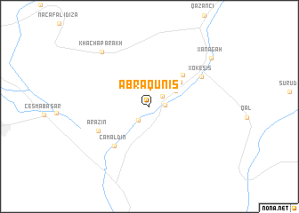 map of Əbrǝqunis