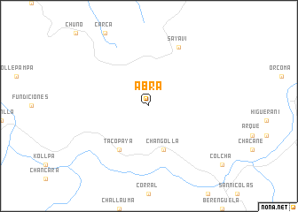 map of Abra