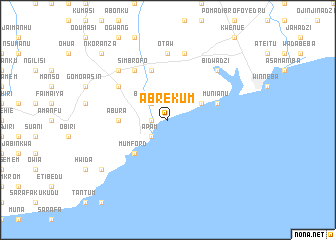 map of Abrekum