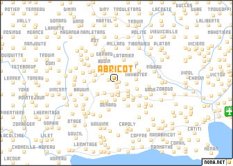 map of Abricot