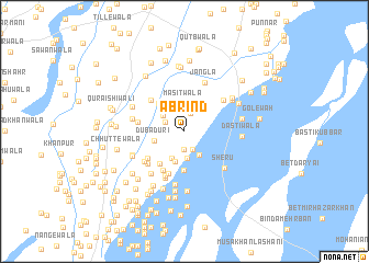 map of Abrīnd