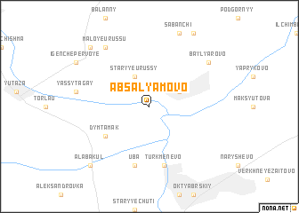 map of Absalyamovo