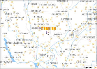 map of Abshīsh