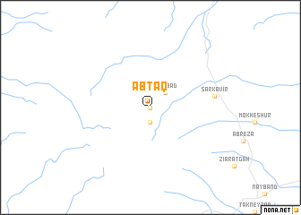 map of Āb Ţāq