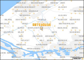 map of Abtswoude