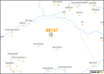 map of Āb Tūt