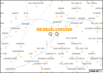 map of Abū al Khassah