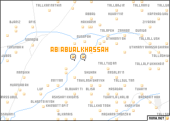 map of Abū al Khassah