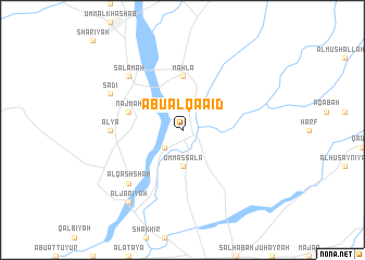 map of Abū al Qa‘āʼid