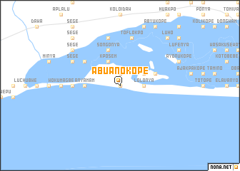 map of Abuanokope