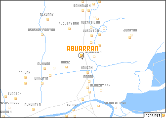 map of Abū ‘Arrān