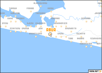map of Abua