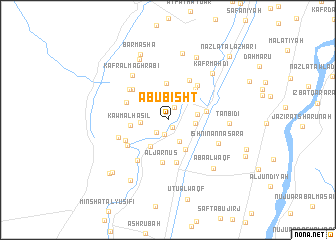 map of Abū Bisht
