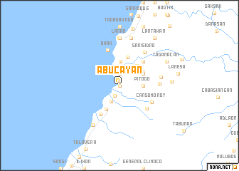 map of Abucayan