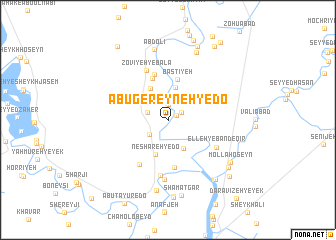 map of Abū Gereyneh-ye Do