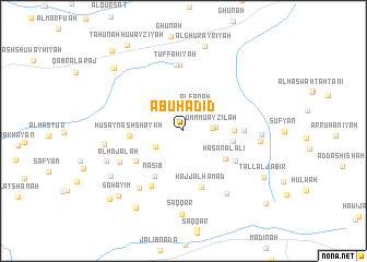 map of Abū Ḩadīd