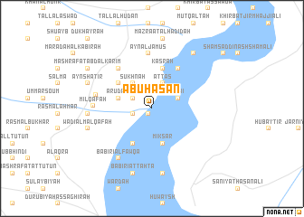 map of Abū Ḩasan